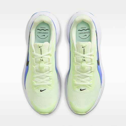 Nike Downshifter 14 Men's Road Running Shoe (Volt Tint/White/Black/Black Spruce) Size 9
