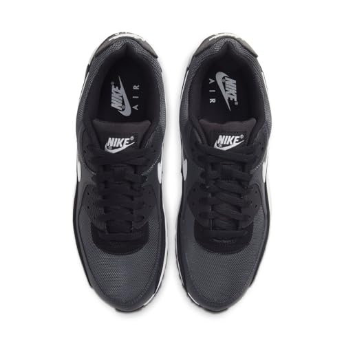 Nike Air Max 90, Men's Running Shoes, Iron Grey/White/Dk Smoke Grey/Black