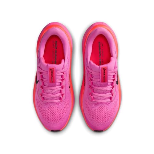 Nike, Unisex Kids, Pegasus 41 (Little Kid/Big Kid), Playful Pink/Off Noir/Hyper Pink, 7 Big Kid, Medium