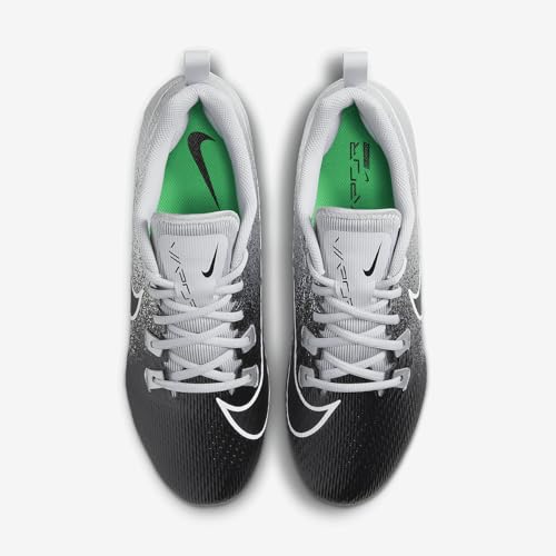 Nike Vapor Edge Speed 360 2 Football Cleats (Metallic Silver/Black-White, US Footwear Size System, Adult, Men, Numeric, Medium, 13)