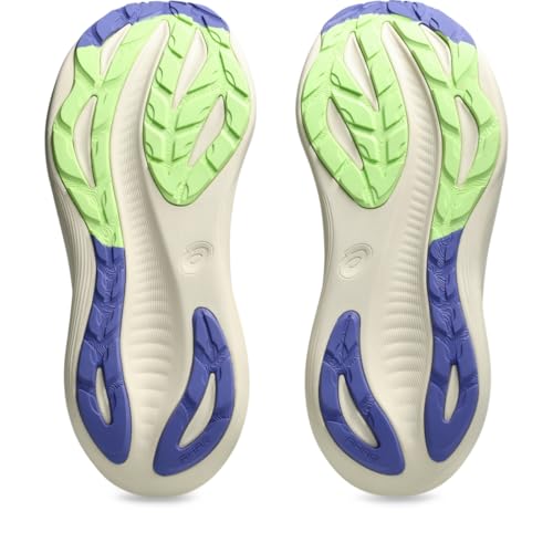 ASICS Men's Gel-Nimbus 27 Trail Running Shoes, 13, Nature Bathing/Lime Green