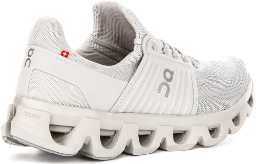 On Running Cloudswift 4 Ad Men's Mid Cushion Standard Road Runn Sneakers (Light Gray, US 11.5)