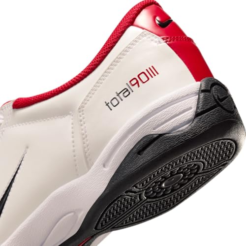 White/Black/Gym Red Nike Total 90 Sneaker