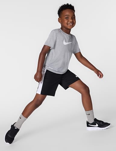 Nike Little Kid's Tanjun Easyon Shoes, Black/White-White, 12C