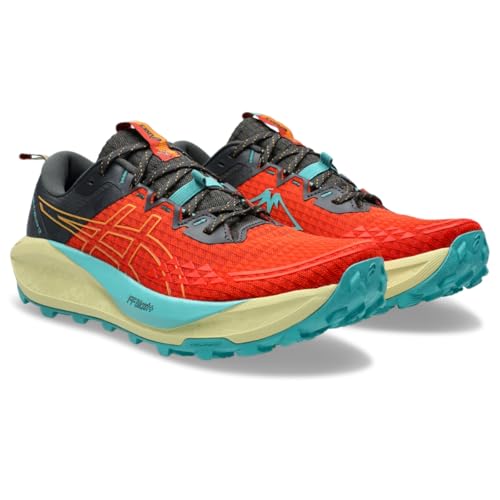 ASICS Men's Gel-Trabuco 13 Running Shoe, 9, PIQUANT Orange/Sandstorm