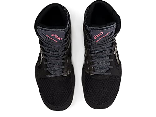 ASICS Men's Snapdown 3 Wrestling Shoes, 5, Black/Gunmetal
