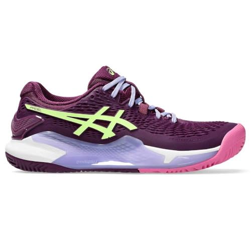 ASICS Women's Gel-Resolution 9 Padel Sneaker, Soothing Sea Hot Pink, 10