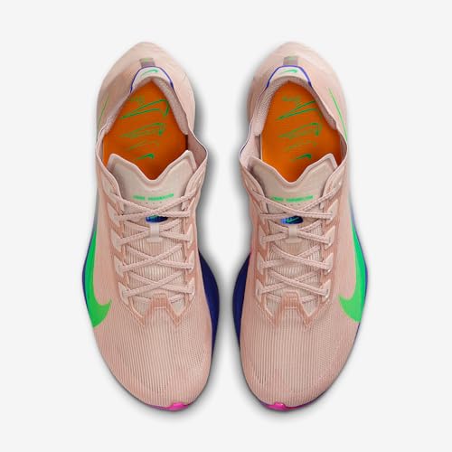 Nike Vaporfly 4 "Eliud Kipchoge Women's Road Racing Shoes (Silt Red/Fire Pink/Bright Ceramic/Green Shock) Size 6
