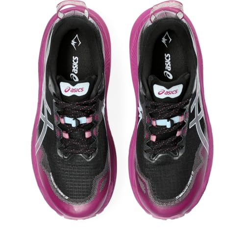 ASICS Women's Trabuco Max 3 Trainers, Black Light Blue, 11