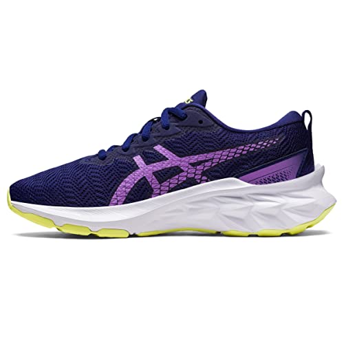 ASICS Kid's NOVABLAST 2 Grade School Running Shoes, 4.5, Dive Blue/Aquarium