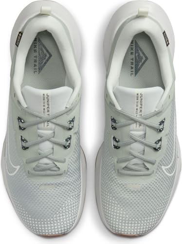 Nike Juniper Trail 2 Gore-TEX Men's Waterproof Trail Running Shoes (FB2067-304, Jade Horizon/Light Silver/Gum Medium Brown) Size 7.5