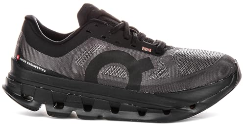 On Running Cloudflow 5 Women's Helion Max Energy Nylon Blend Trainers (Black, US 7)