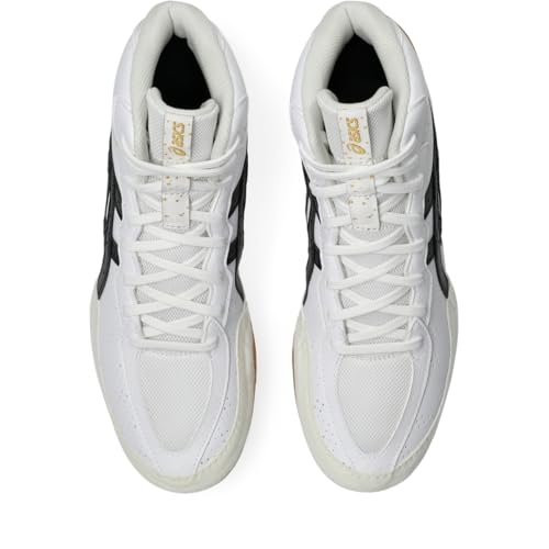 ASICS Men's Matflex 8 Wrestling Shoes, 11, White/Black