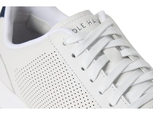 Cole HAAN Mens Grand Crosscourt Modern Perforated Sneaker, Optic White/Peacoat, 10.5-W US