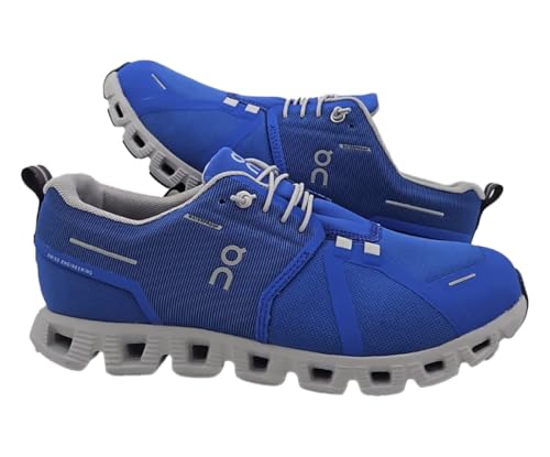 On Cloud 5 Waterproof Mens Shoes Size 9.5, Color: Cobalt/Glacier-Blue