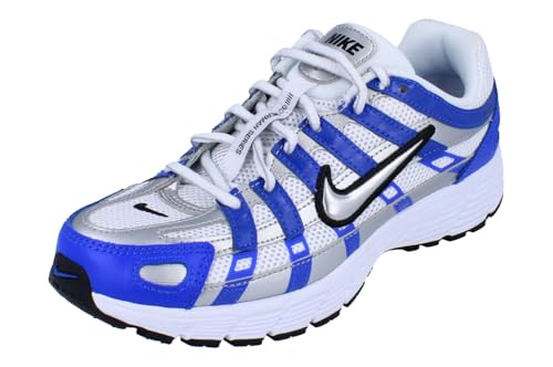 Nike P-6000 Big Kids' Shoes (Racer Blue/Metallic Silver/White/Metallic Silver) Size 6.5