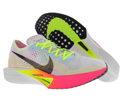 Nike Vaporfly 3 Men's Road Racing Shoes (HQ3219-902, Multi-Color/Volt/Hyper Pink/Black) Size 12