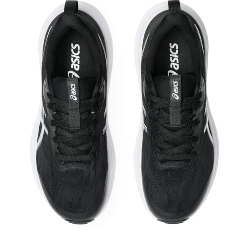 ASICS Kid's GT-1000 14 GS Running Shoes, 5.5, Black/Steel Grey