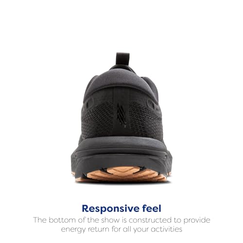 Brooks Men’s Revel 7 Neutral Running Shoe - Black/Black - 8.5 Medium