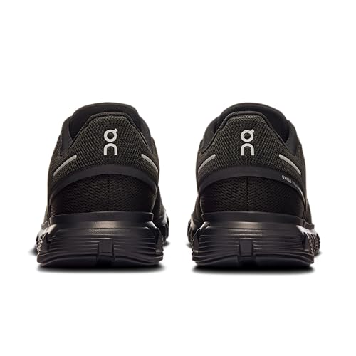 On Womens, Cloud 6 Black/Black 8.5 Medium