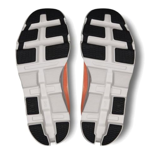 On Men's Cloudmonster 2 Running Shoes, Undyed/Flame, 12 US