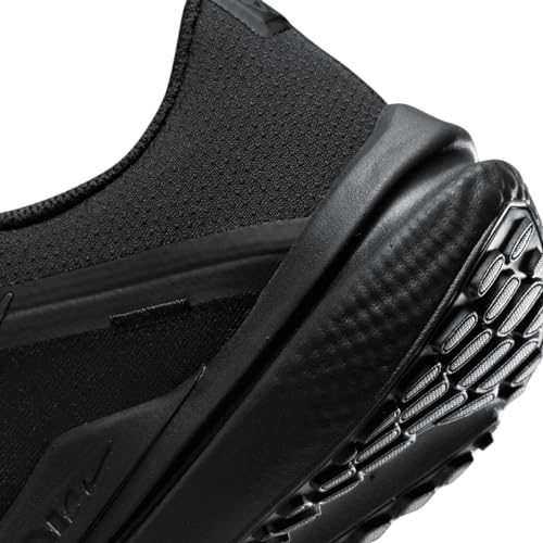 Nike Men's Air Winflo 10 Sneaker, Black Black Black Anthracite, 11.5 US