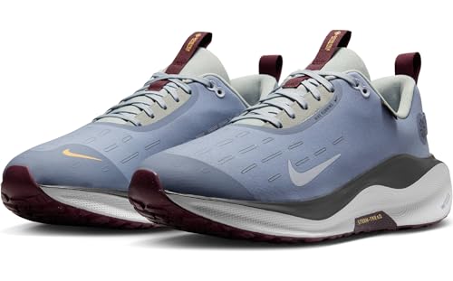 Nike InfinityRN 4 Gore-TEX Men's Waterproof Road Running Shoes (HQ0265-400, Ashen Slate/Light Pumice/Dark Smoke Grey/Football) Size 7.5