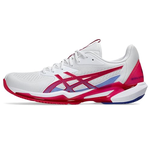 ASICS Women's Solution Speed Ff 3 Sneaker, White Bright Rose, 10