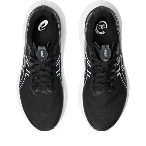 ASICS Women's GT-2000 14 Running Shoes, 8.5, Black/White