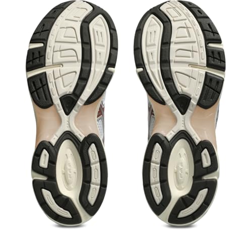 ASICS Unisex Gel-1130 Sneakers, White/Rusted Rock, 8.5 US Women/7 US Men