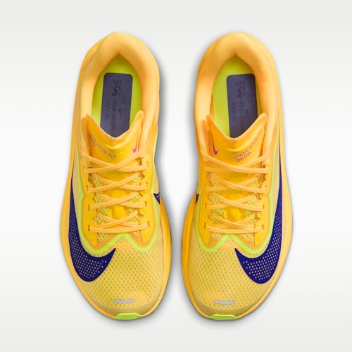 Nike Zoom Fly 6 Women's Road Racing Shoes (Citron Pulse/Volt Ice/Hyper Violet/Indigo Burst) Size 9
