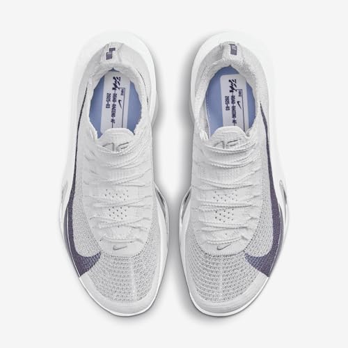 Nike Alphafly 3 Women's Road Racing Shoes (FD8315-102, White/Pure Platinum/Obsidian Mist/Gridiron) Size 8