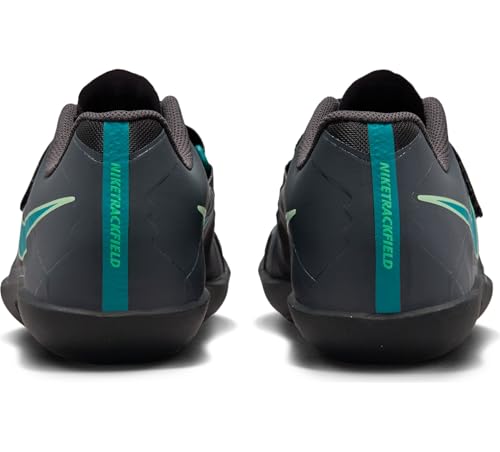 Nike Zoom Rival SD 2 Track & Field Throwing Shoes (FZ9665-001, Black/Electric Algae/Bright Spruce/Volt) Size 7
