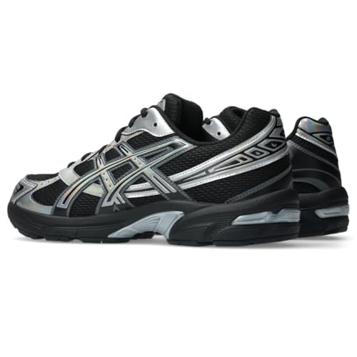 ASICS Unisex Gel-1130 Sneakers, Black/Pure Silver, 10.5 US Women/9 US Men