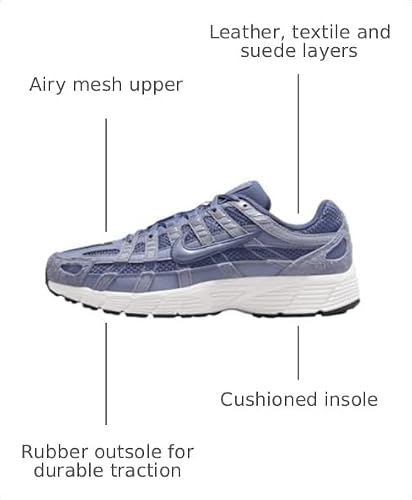 Nike P-6000 SE Men's Shoes (HF0015-400, Diffused Blue/Sail/Black/Ashen Slate) Size 7.5