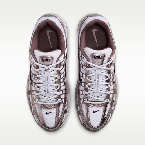 Nike P-6000 Women's Shoes (White/Light Violet Or/Tattoo/Purple Dynasty) Size 6