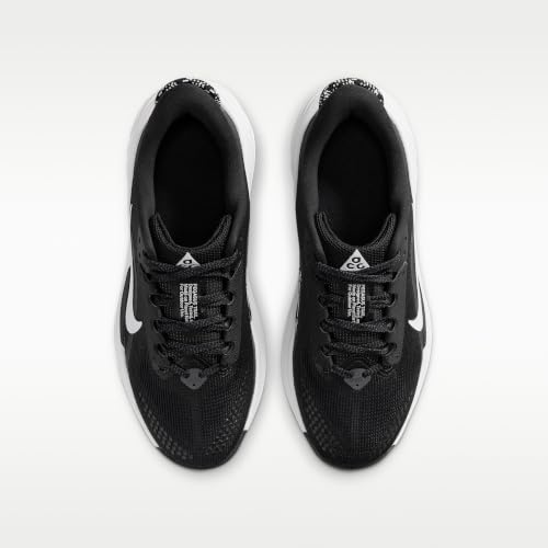 Nike ACG Pegasus Trail Junior Running Shoes (Black/Anthracite/Summit White) Size 2
