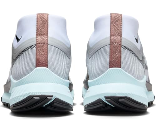 Nike Women's React Pegasus Trail 4 Gore-Tex Trainers, Lt Smoke Grey Black Glacier Blue, 6.5