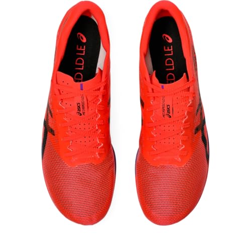 ASICS Unisex METASPEED LD LE 2 Track & Field, 7.5M / 9W, Flash RED/Black