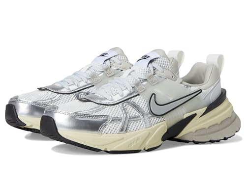 Nike Womens V2K Run Summit White/Metallic Silver 8 Medium