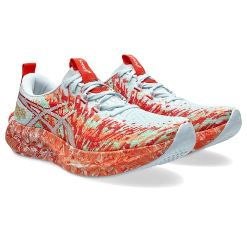 ASICS Men's Noosa TRI 16 Running Shoes, 10.5, Sky/Cherry Tomato