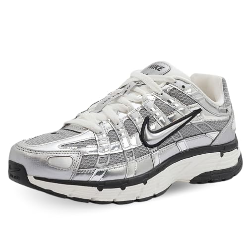 Nike P-6000, Men's Trainers, Metallic Silver Metallic Silver Sail, 8.5