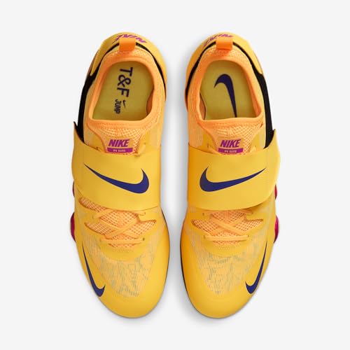 Nike Pole Vault Elite Track & Field Jumping Spikes (Citron Pulse/Volt Ice/Vivid Purple/Indigo Burst) Size 9.5