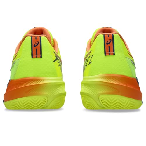 ASICS Men's Gel-Challenger 15 Padel L.e.Trainers, Safety Yellow Twilight Blue, 9.5 US