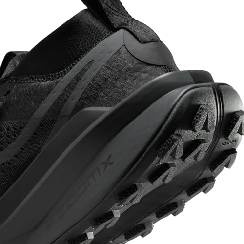 Nike Zegama 2 Men's Trail Running Shoes (FD5190-002, Black/Velvet Brown/Metallic Platinum/Anthracite) Size 10