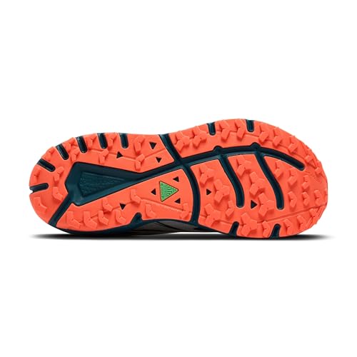 Brooks Women’s Divide 5 Trail Running Shoe - Bit of Blue/Legion Blue/Flame - 6 Medium