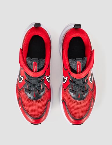 Nike Little Kid's Cosmic Runner Road Running Shoes, University Red/White-Black, 12C