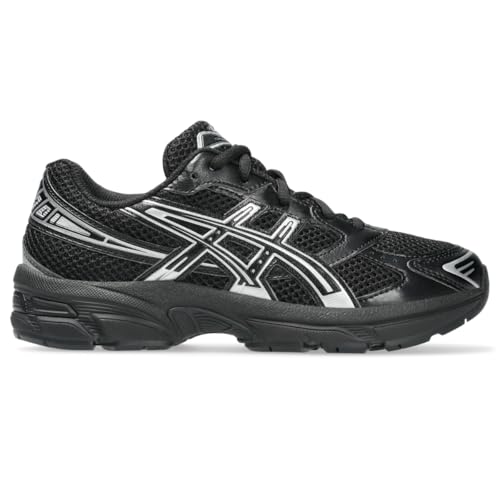 ASICS Unisex Kid's Gel-1130 Grade School (Big Kid), Black/Pure Silver, 5 Medium, Big Kid