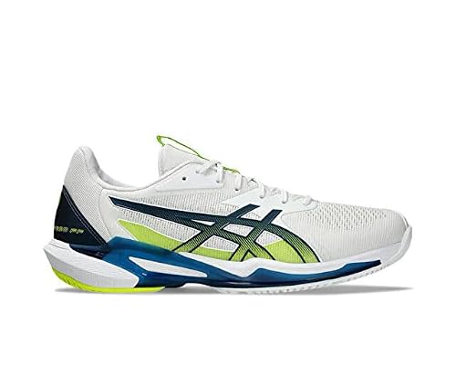 ASICS Men's Solution Speed Ff 3 Sneaker, White Mako Blue, 6