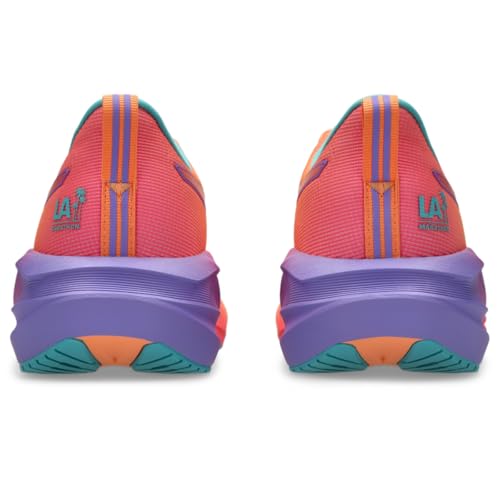 ASICS Unisex NOVABLAST 5 Running Shoes, 11.5M / 13W, Mojave/Amethyst